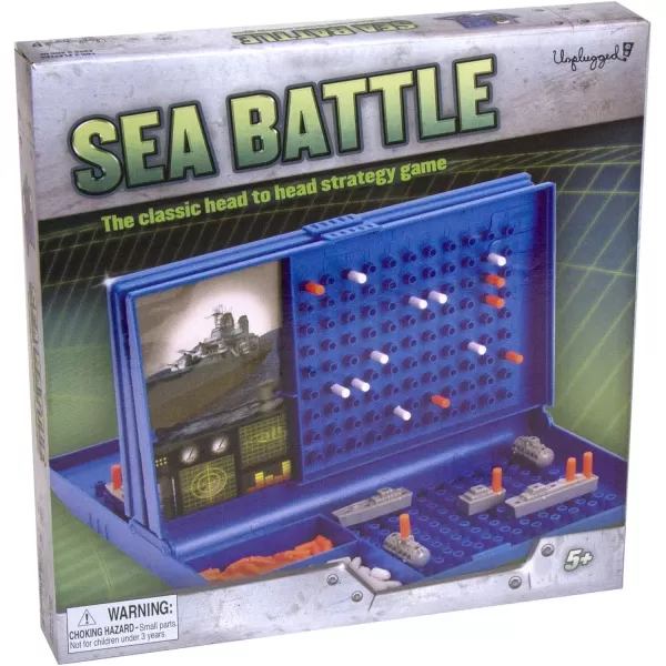 Sea Battle  The Classic Head to Head Strategy Game by Pressman
