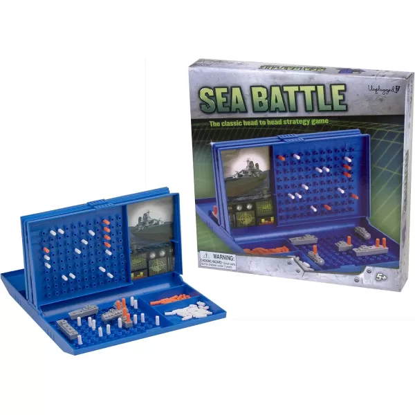 Sea Battle  The Classic Head to Head Strategy Game by Pressman