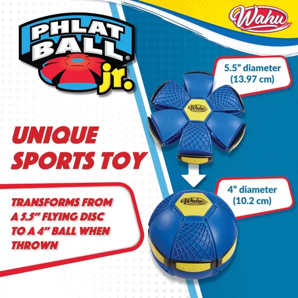 WAHU Phlat Ball Jr BluePurple by Goliath Sports BluePurpleBlue