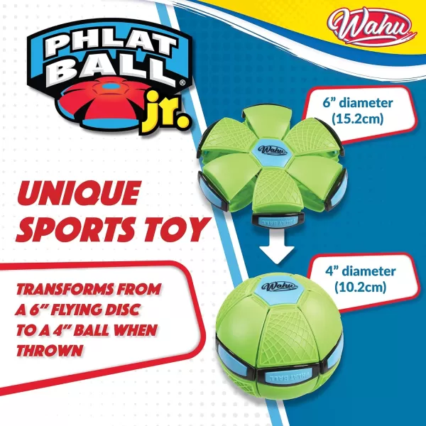 WAHU Phlat Ball Jr BluePurple by Goliath Sports BluePurpleGreen