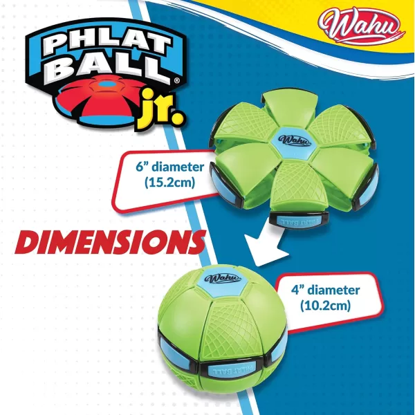 WAHU Phlat Ball Jr BluePurple by Goliath Sports BluePurpleGreen