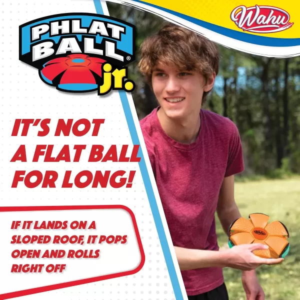 WAHU Phlat Ball Jr BluePurple by Goliath Sports BluePurpleOrangeRed
