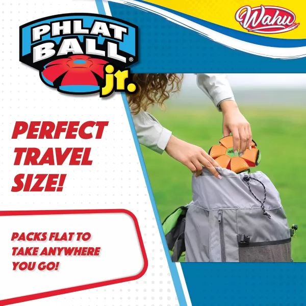 WAHU Phlat Ball Jr BluePurple by Goliath Sports BluePurpleOrangeRed