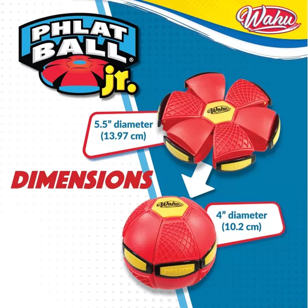 WAHU Phlat Ball Jr BluePurple by Goliath Sports BluePurpleRed