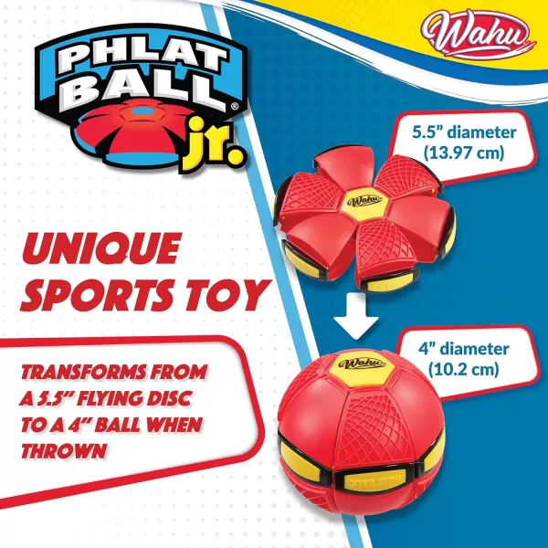 WAHU Phlat Ball Jr BluePurple by Goliath Sports BluePurpleRed