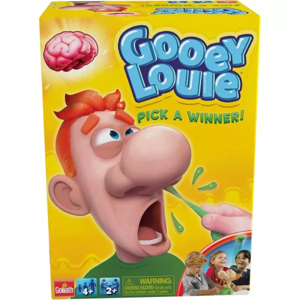 Goliath Gooey Louie  Pull The Gooey Boogers Out Until His Head Pops Open Game Green