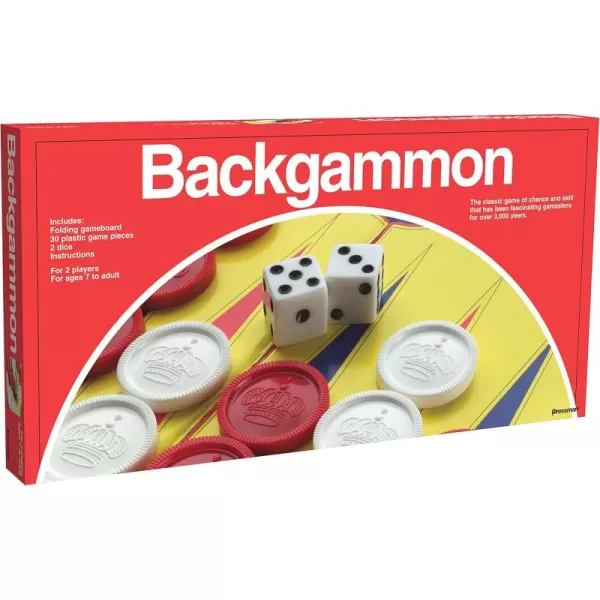 Pressman Backgammon The Classic Game of Chance and Skill That Has Been Fascinating Gamesters for Over 3000 Years 5quot