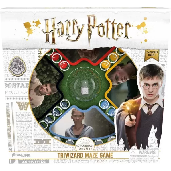 Pressman Harry Potter Magical Beasts GameBlue