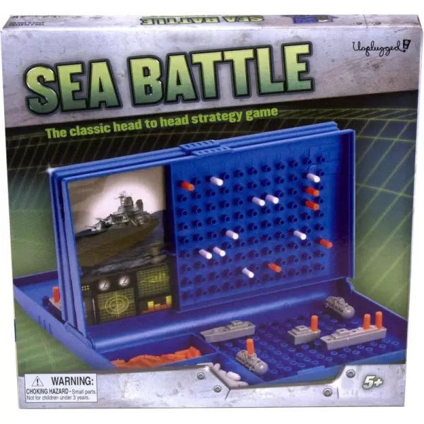 Sea Battle  The Classic Head to Head Strategy Game by Pressman