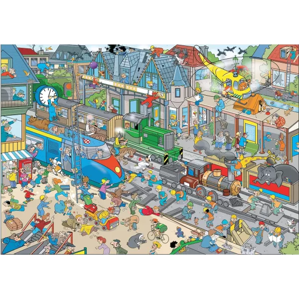 imageThats Life  1000Piece Puzzle  The TrainTrain