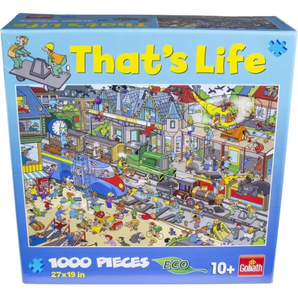 imageThats Life  1000Piece Puzzle  The TrainTrain