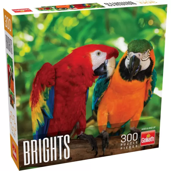 imageBrights Puzzles Parrots by Goliath