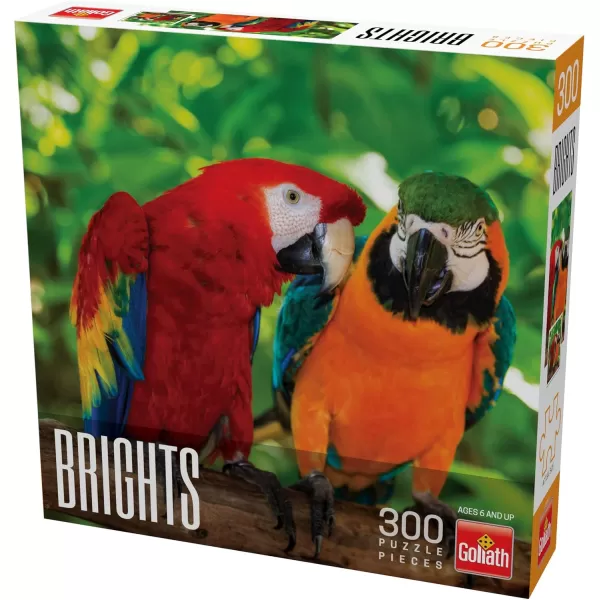 imageBrights Puzzles Parrots by Goliath