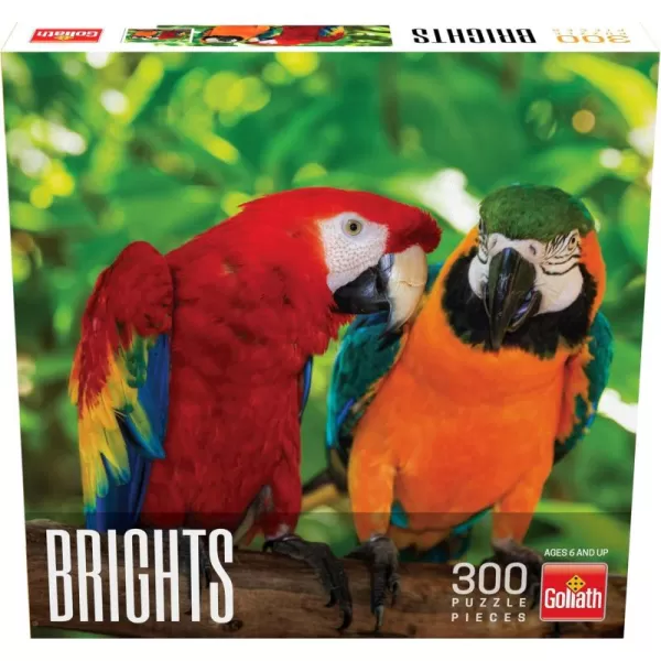 imageBrights Puzzles Parrots by Goliath