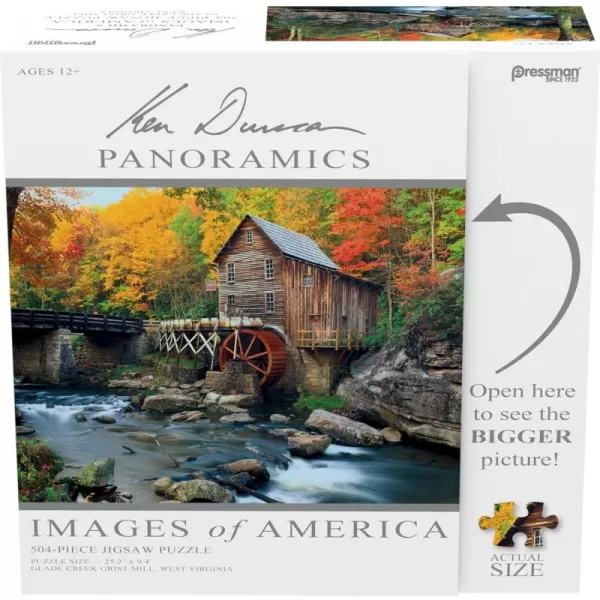 imageImages of America Puzzles  Glade Creek Grist Mill