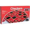imagePressman Checkers  Classic Game With Folding Board and Interlocking Checkers 2 Players
