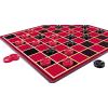 imagePressman Checkers  Classic Game With Folding Board and Interlocking Checkers 2 Players
