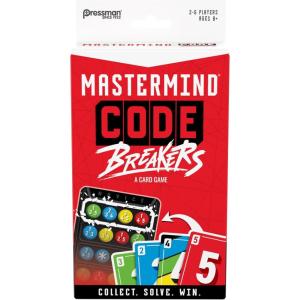 imagePressman Mastermind Codebreakers Card Game  3 Difficulty Levels of Play  26 Players  Ages 8 