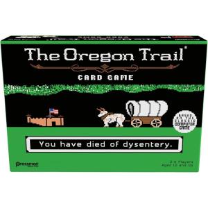 imagePressman The Oregon Trail Card Game  Cooperative Gameplay Based on The Classic Computer Game Ages 12 and Up 26 Players