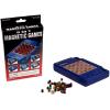 imagePressman 6in1 Travel Magnetic Games  Turn A Knob and A New Game Appears Multi Color 5quot