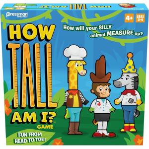 imageHow Tall Am I  Preschool Game of Measuring  Mix and Match to Create Your Animal Tallest Wins  Ages 4 and Up 24 Players