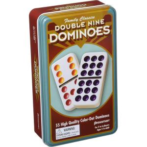 imagePressman Dominoes Double 9 in tin