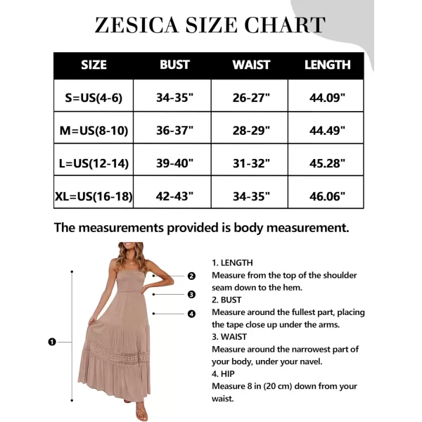 ZESICA Womens 2024 Summer Bohemian Strapless Off Shoulder Lace Trim Backless Flowy A Line Beach Long Maxi DressPink
