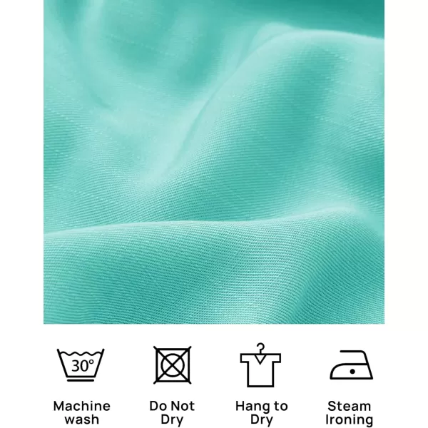 ZESICA Womens 2024 Summer Boho Spaghetti Strap Square Neck Solid Color Ruffle A Line Beach Long Maxi DressAqua