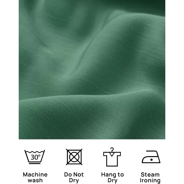 ZESICA Womens 2024 Summer Boho Spaghetti Strap Square Neck Solid Color Ruffle A Line Beach Long Maxi DressForestgreen