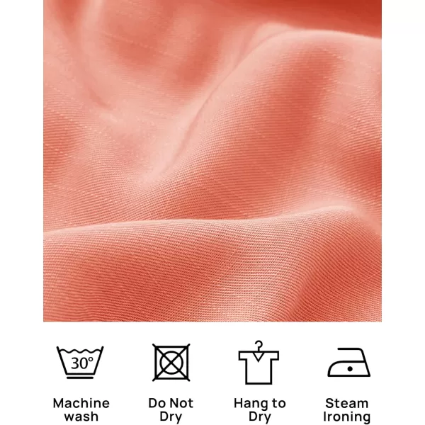 ZESICA Womens 2024 Summer Boho Spaghetti Strap Square Neck Solid Color Ruffle A Line Beach Long Maxi DressGrapefruit