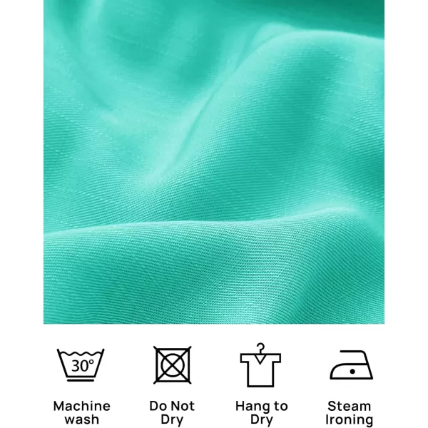 ZESICA Womens 2024 Summer Boho Spaghetti Strap Square Neck Solid Color Ruffle A Line Beach Long Maxi DressPeacock
