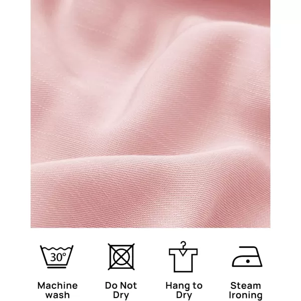 ZESICA Womens 2024 Summer Boho Spaghetti Strap Square Neck Solid Color Ruffle A Line Beach Long Maxi DressPink