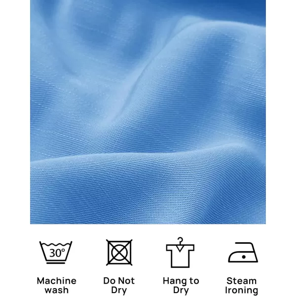ZESICA Womens 2024 Summer Boho Spaghetti Strap Square Neck Solid Color Ruffle A Line Beach Long Maxi DressRoyalblue