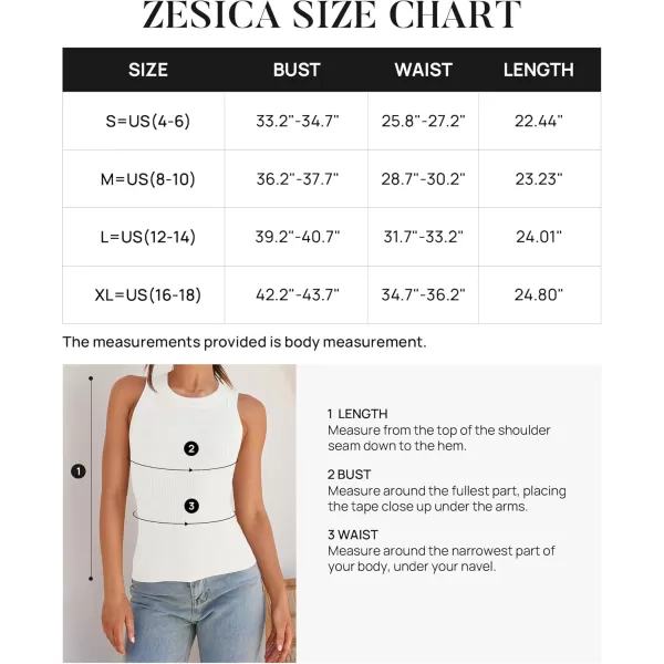 ZESICA Womens 2024 Summer Sleeveless Tank Tops Ribbed High Neck Racerback Slim Fitted Color Block Casual ShirtsCream