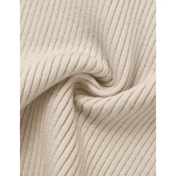 ZESICA Womens Short Sleeve Crewneck T Shirt 2024 Summer Ribbed Knit Slim Fit Basic Solid Color Tee TopsAlmond