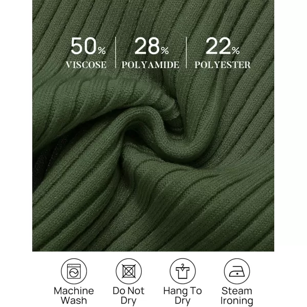 ZESICA Womens Short Sleeve T Shirts 2024 Summer V Neck Tops Casual Ribbed Knit Slim Fit Basic TeesDarkgreen