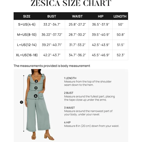 ZESICA Womens Summer Loose Sleeveless Jumpsuits Linen Adjustable Straps Oversized Wide Leg Long Overall Rompers with PocketsSage