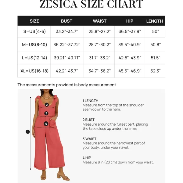 ZESICA Womens Summer Loose Sleeveless Jumpsuits Linen Adjustable Straps Oversized Wide Leg Long Overall Rompers with PocketsWatermelon