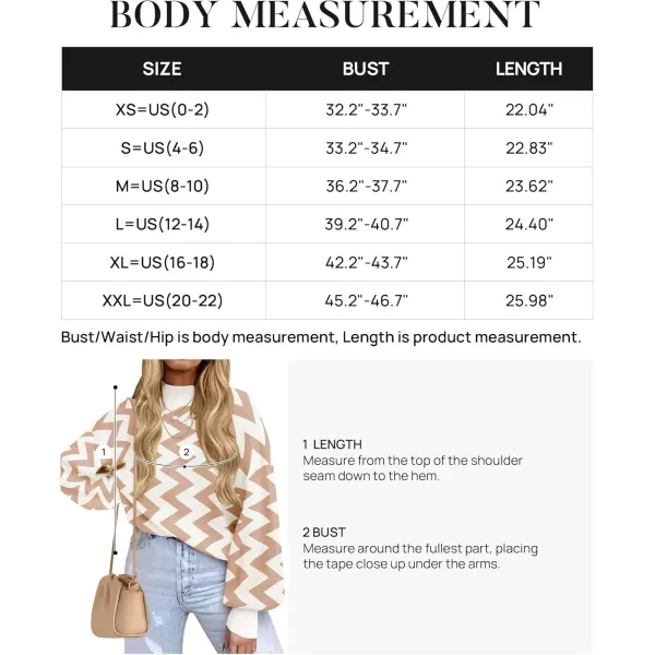 ZESICA Womens 2024 Fall Fashion Turtleneck Long Sleeve Striped Ribbed Knit Loose Pullover Sweater TopsKhaki
