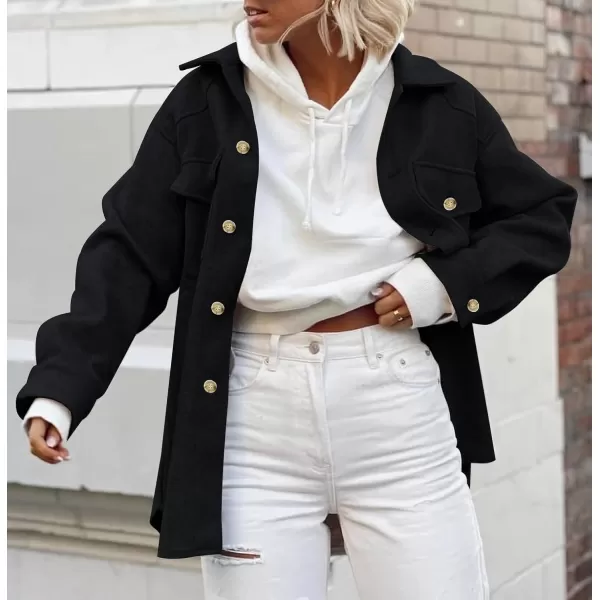 ZESICA Womens Casual Trench Coat Long Sleeve Lapel Button Down Belted Jacket Outerwear Peacoat with PocketsCharcoal