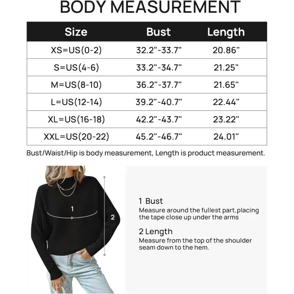 ZESICA Womens 2024 Fall Turtleneck Batwing Long Sleeve Ribbed Knit Casual Soft Pullover Sweater Jumper TopBlack