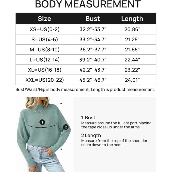 ZESICA Womens 2024 Fall Turtleneck Batwing Long Sleeve Ribbed Knit Casual Soft Pullover Sweater Jumper TopLake