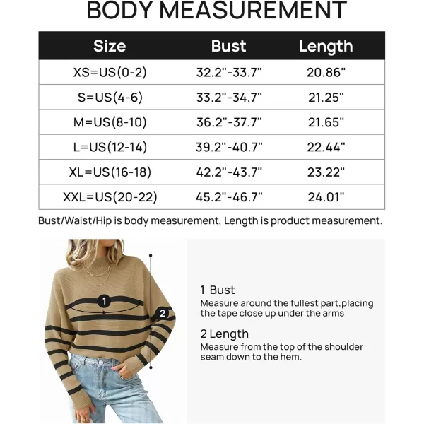 ZESICA Womens 2024 Fall Turtleneck Batwing Long Sleeve Ribbed Knit Casual Soft Pullover Sweater Jumper TopTan