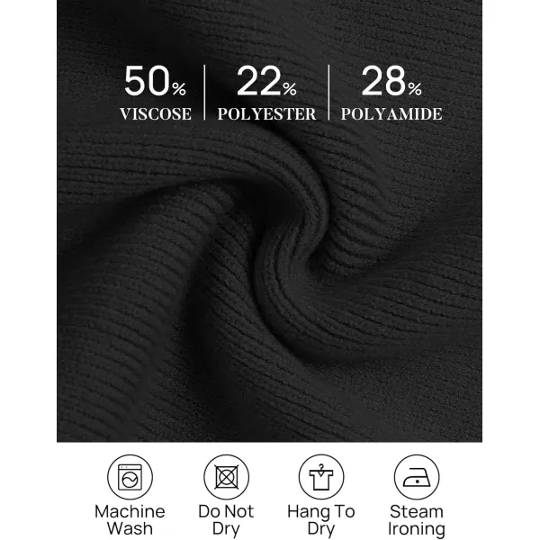 ZESICA Womens Winter Oversized Sweaters Long Sleeve Color Block Mock Neck Side Slit Comfy Loose Knitted Pullover TopsDim