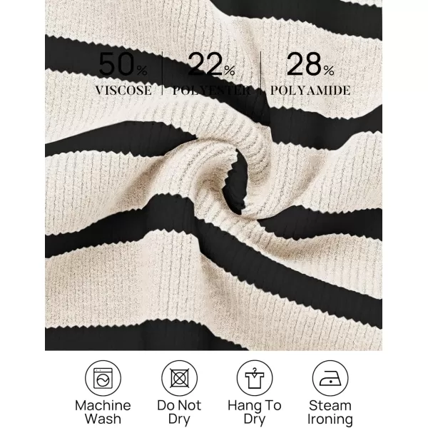 ZESICA Womens Winter Oversized Sweaters Long Sleeve Color Block Mock Neck Side Slit Comfy Loose Knitted Pullover TopsWhite
