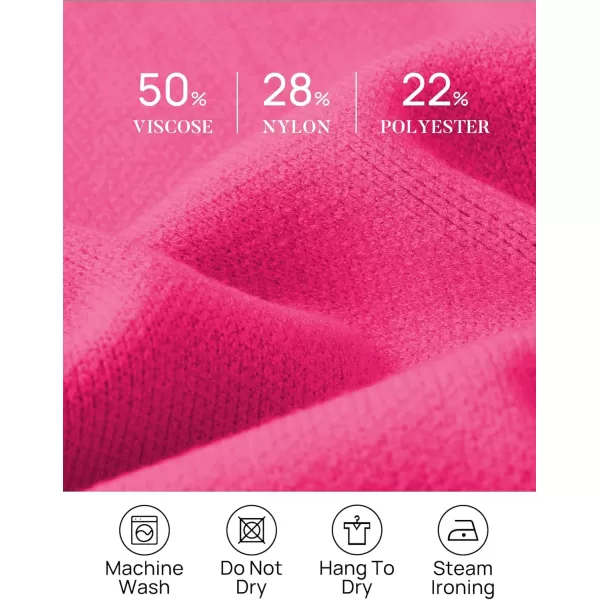 ZESICA Womens 2024 Casual Lapel Cardigan Long Sleeve Open Front Irregular Hem Soft Knitted Sweater Coat with PocketsRose
