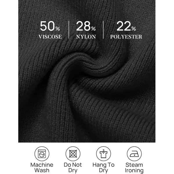 ZESICA Womens Striped Sweaters Half Zipper Long Sleeve Ribbed Knit Loose Oversized Pullover Sweater TopsDim