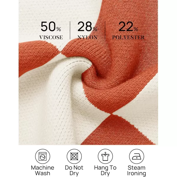 ZESICA Womens 2024 Casual Long Sleeve Cardigan V Neck Button Down Open Front Knit Loose Oversized Sweater CoatBrickred