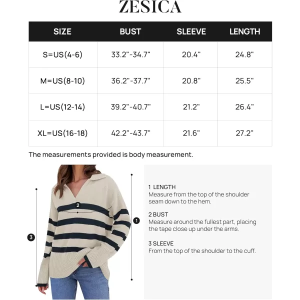 ZESICA Womens 2024 Winter Sweaters Lapel V Neck Long Sleeve Striped Chunky Knit Oversized Pullover Sweater Jumper TopsRoyalblue