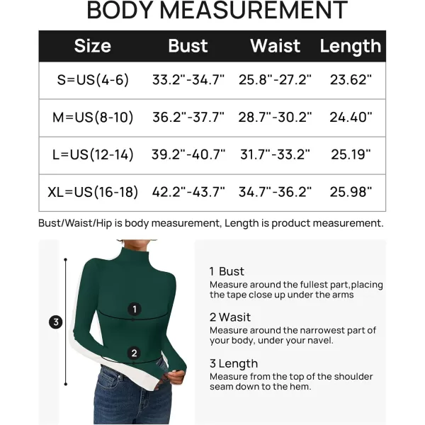 imageZESICA Womens Fall Mock Neck Sweaters 2024 Long Sleeve Color Block Ribbed Knit Shirts Basic Slim Fit Pullover TopsDark Green